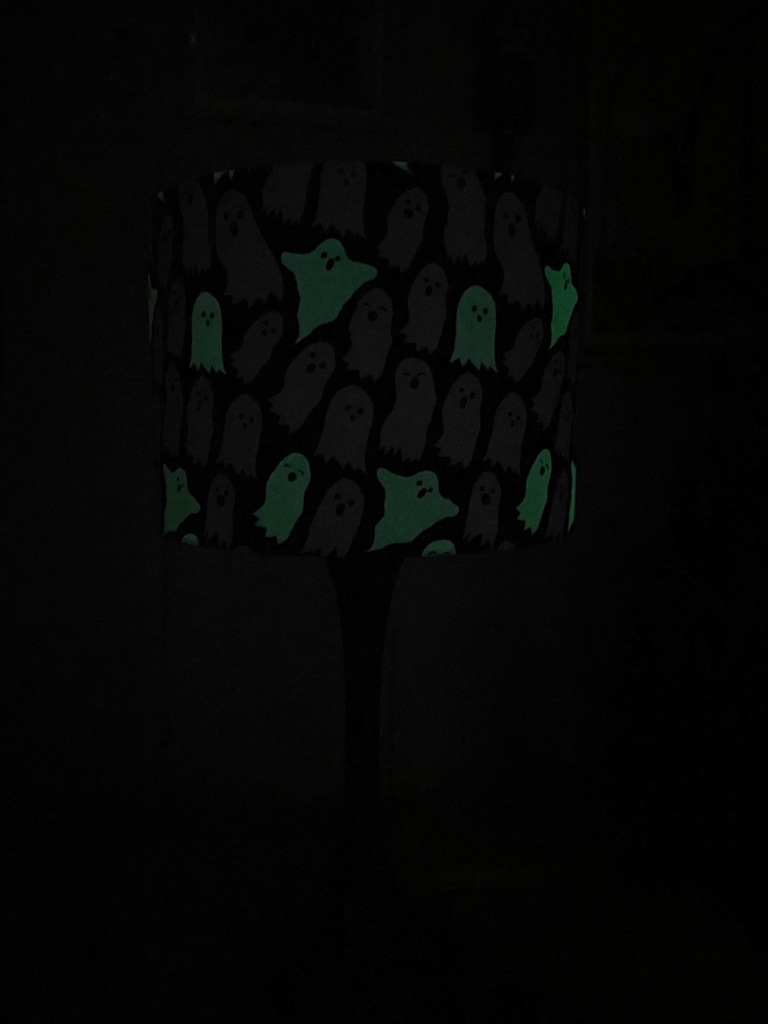 Image of Glow In The Dark Ghost Tales Large Black Shade 30cm