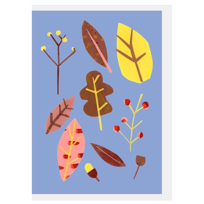 Autumn Leaves Card