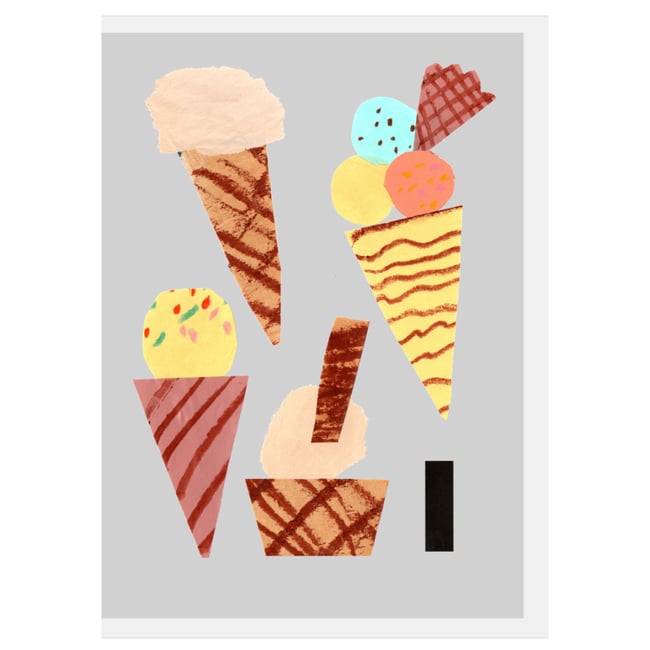 Ice Creams Card
