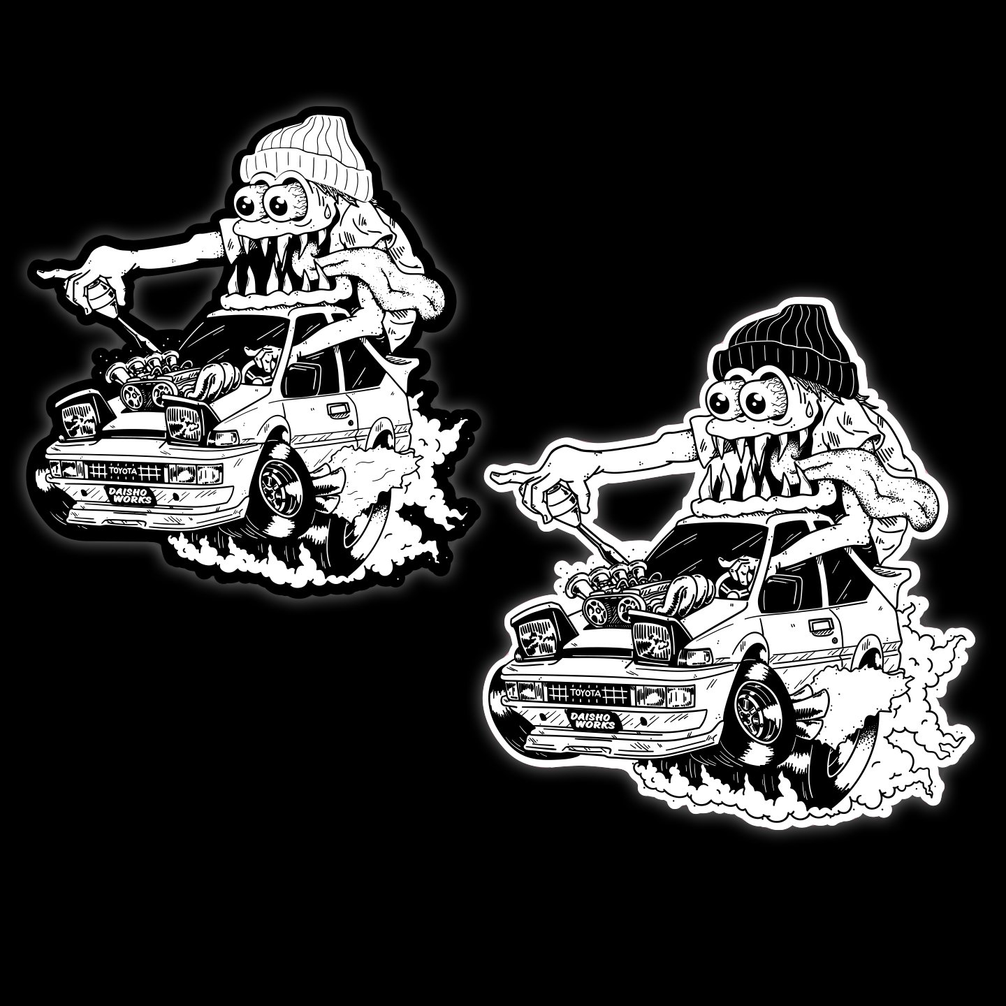 Daisho Works Trueno Sticker After Hours Supply Co Official Store daisho-works-trueno-sticker-after-hours-supply-co-official-store