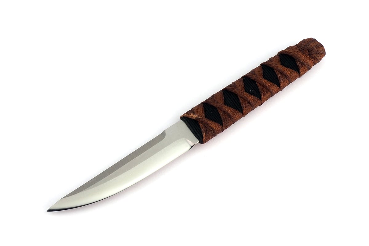 Kwaiken Swedge (Black/Brown Cord) Ban Tang Knives