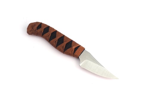 Image of Forward Edge Fruit Knife (Black/Brown Cord)