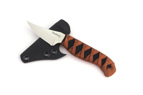 Image of Forward Edge Fruit Knife (Black/Brown Cord)