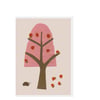 Woodland Acorn Tree Mini Card