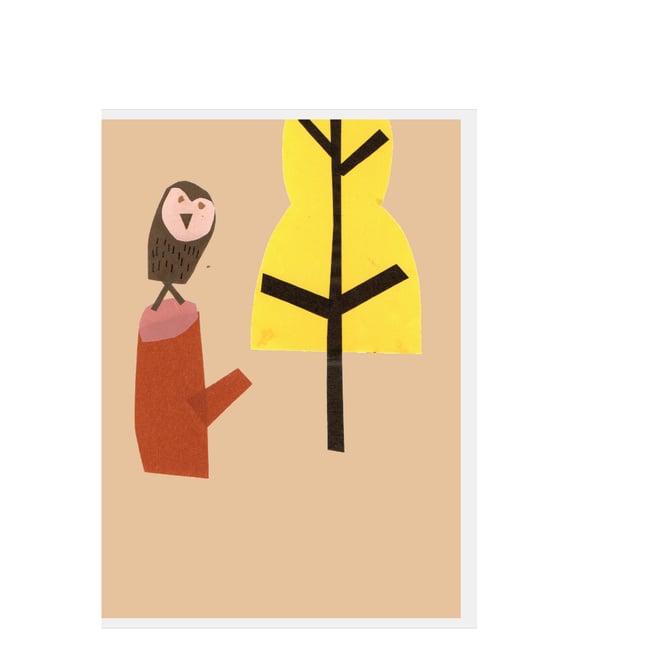 Woodland Owl Mini Card