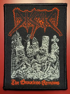 Image of DISMA - THE GRAVELESS REMAINS - 3.5" X 5"  PATCH