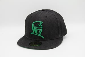Image of FITTED HAWAII NEW ERA FITTED HAT (BLACK DENIM)