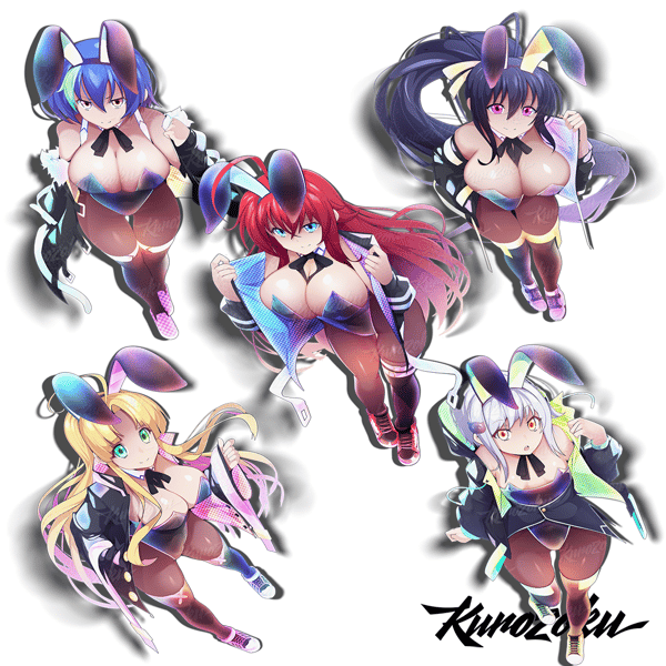 Image of Partial Holo Bunny DxD Babes