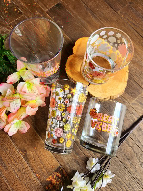 Image of Retro-Inspired Glassware