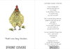 Fowl Correspondence Series - Invividual Cards