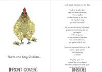Image 4 of Fowl Correspondence Saxy Chickens Series  (All 4)