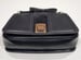 Image of Vtg. Gucci Navy Blue Leather/Suede Shoulder bag