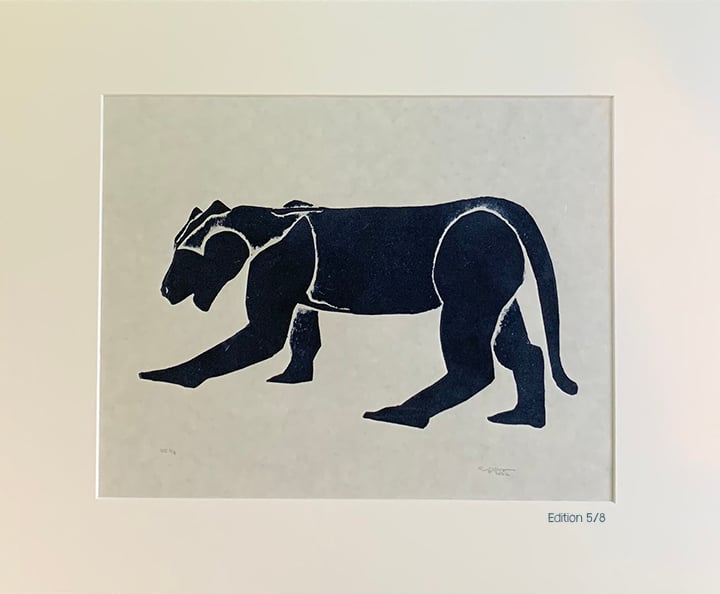 Panther in Blue Image 2