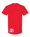 Ass Seen On TV - Red - T Shirt
