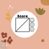Score + Feelings Stamp