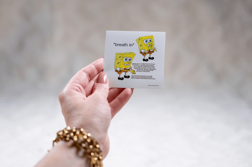 Image of Spongebob Meme Sticker