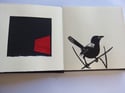 Artist Book, Concertina, linocuts and collage of local birds