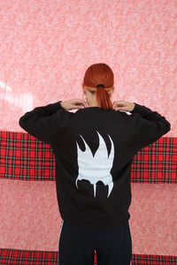 Image 2 of Punk Sweatshirt BLACK