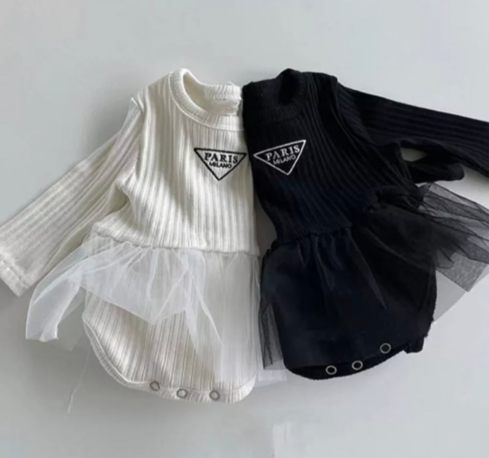 Image of Baby Paris Romper 