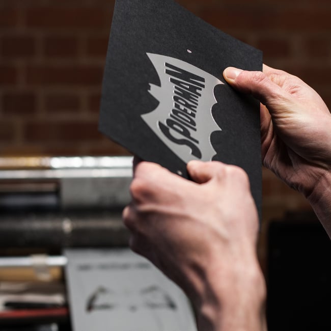 SPI-DEY - Benno *Foil Letterpress prints*