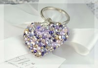 Image 4 of Luxury Keyring with Crystals