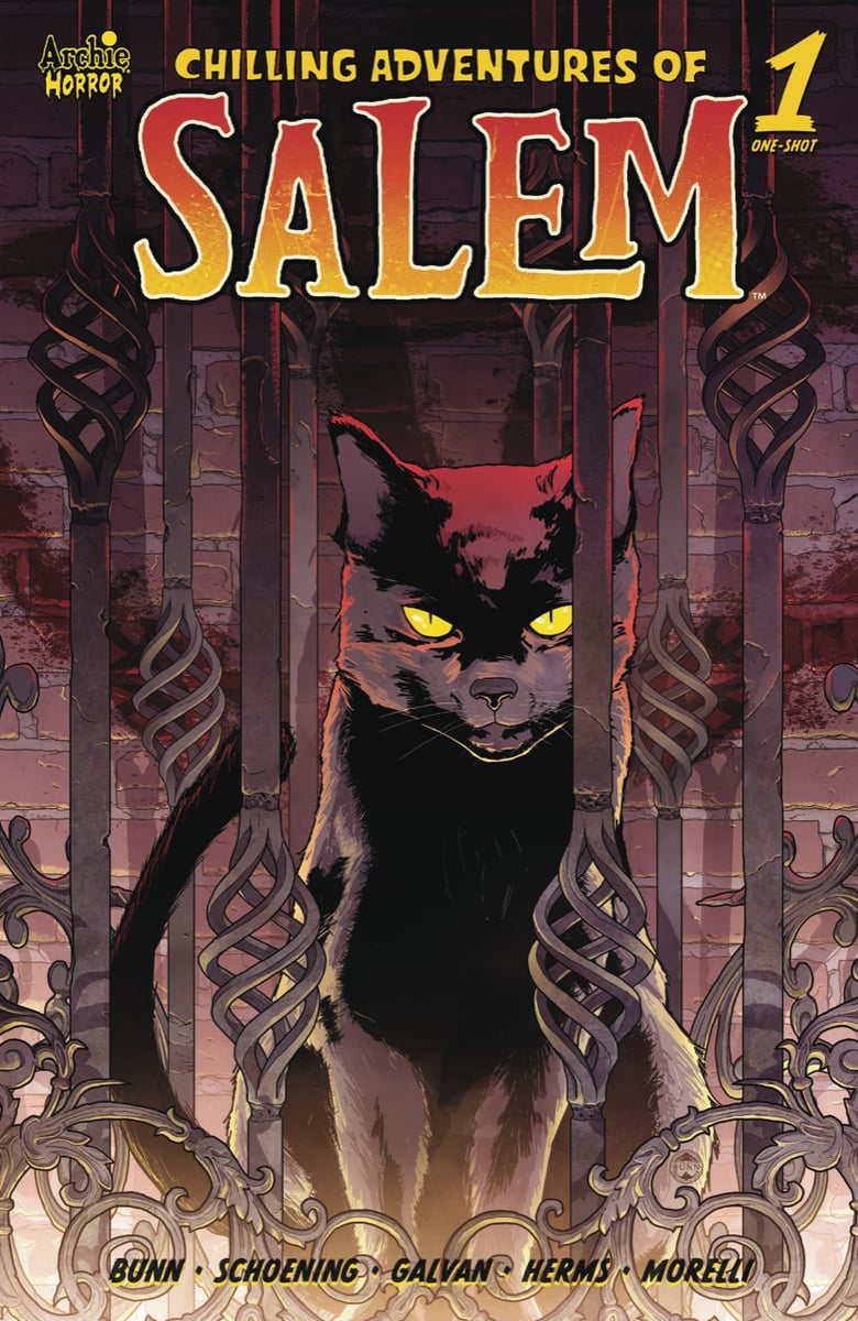 Image of THE CHILLING ADVENTURES OF SALEM - Creator Exclusive Variant (Danny Luckert Cover)