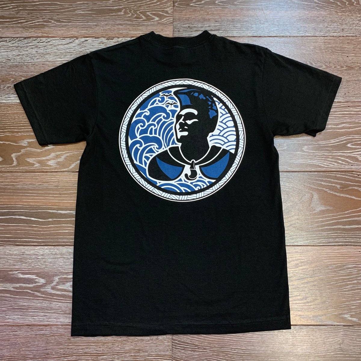 Kekai Kamehameha Black Mens T Shirt Pipe Dreams Surf Co