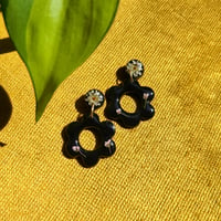 Image 1 of Flower Ring Earrings