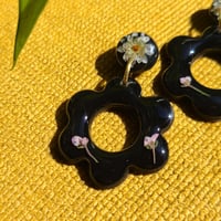 Image 2 of Flower Ring Earrings