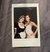 Signed polaroid of Lily Lane and I