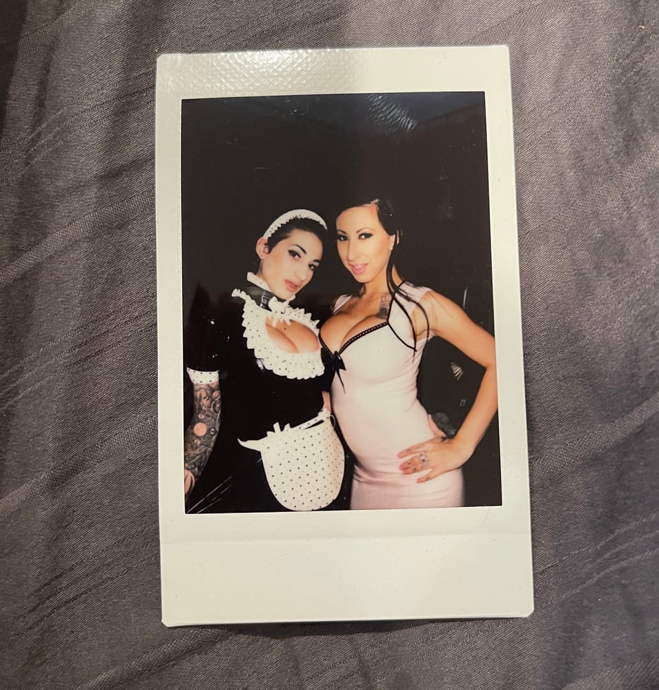 Image of Signed polaroid of Lily Lane and I
