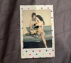 Polaroid of Felix Rae and Arabelle