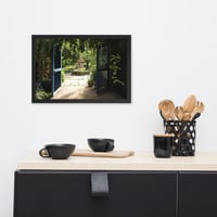Image 4 of Time in a Garden Framed Print