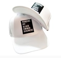MMBOB WHITE/BLACK TRUCKER HAT