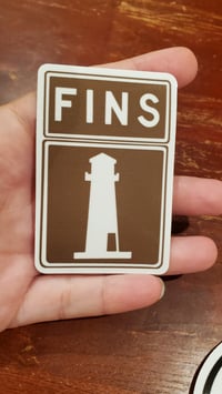 Image 2 of FINS Decal