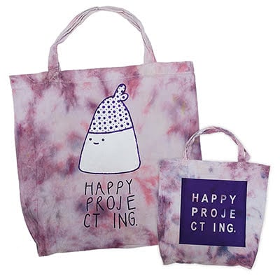 Image of Happy Project Tie-Dyed Totes