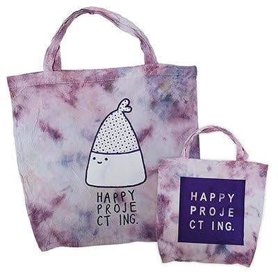 Image of Happy Project Tie-Dyed Totes