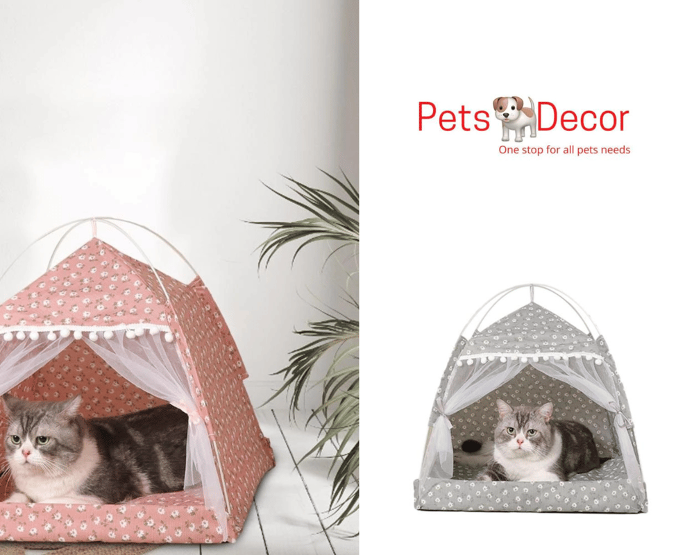 Image of Pets Cat or Small Dog Cozy Bed for Comfort