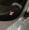 Iridescent Pikachu Sticker Car Decal by Kawaiikokonutshop