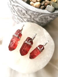 Image 2 of Dyed Red Quartz 