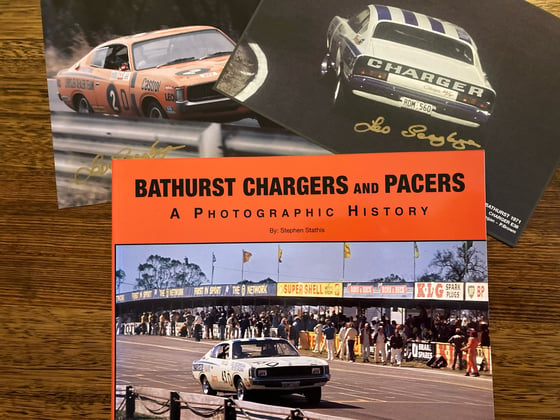 Image of Bathurst Chargers and Pacers - A Photographic History PLUS Autographed photo.