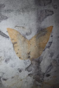 Image 4 of Eucalyptus / Ecoprint / Linen Pillowcase