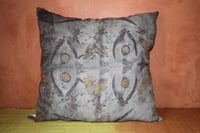 Image 1 of Eucalyptus / Ecoprint / Linen Pillowcase