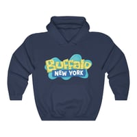 Image 5 of Sponge Buffalo Unisex Heavy Blend Hooded Sweatshirt