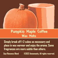 Image 1 of Pumpkin Maple Coffee - Wax Melts
