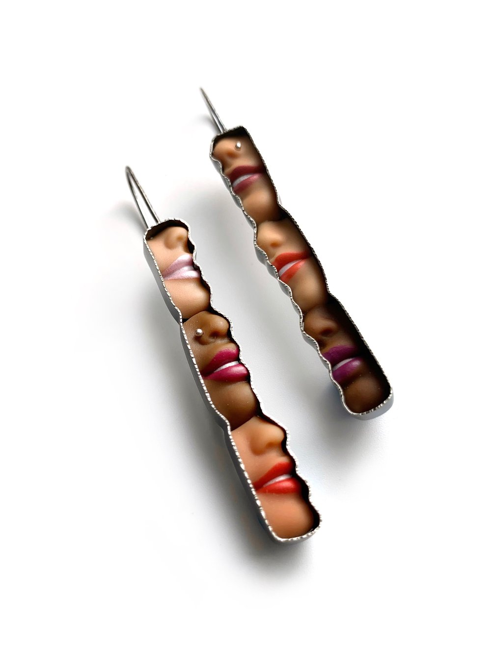 Image of Smile Totem Earrings