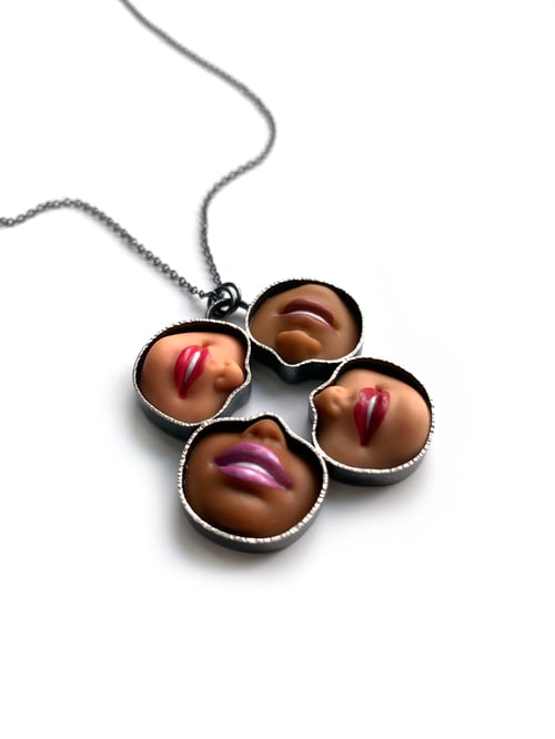 Image of Clover Smile Necklace