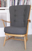 Image of Vintage Ercol High Back Chair