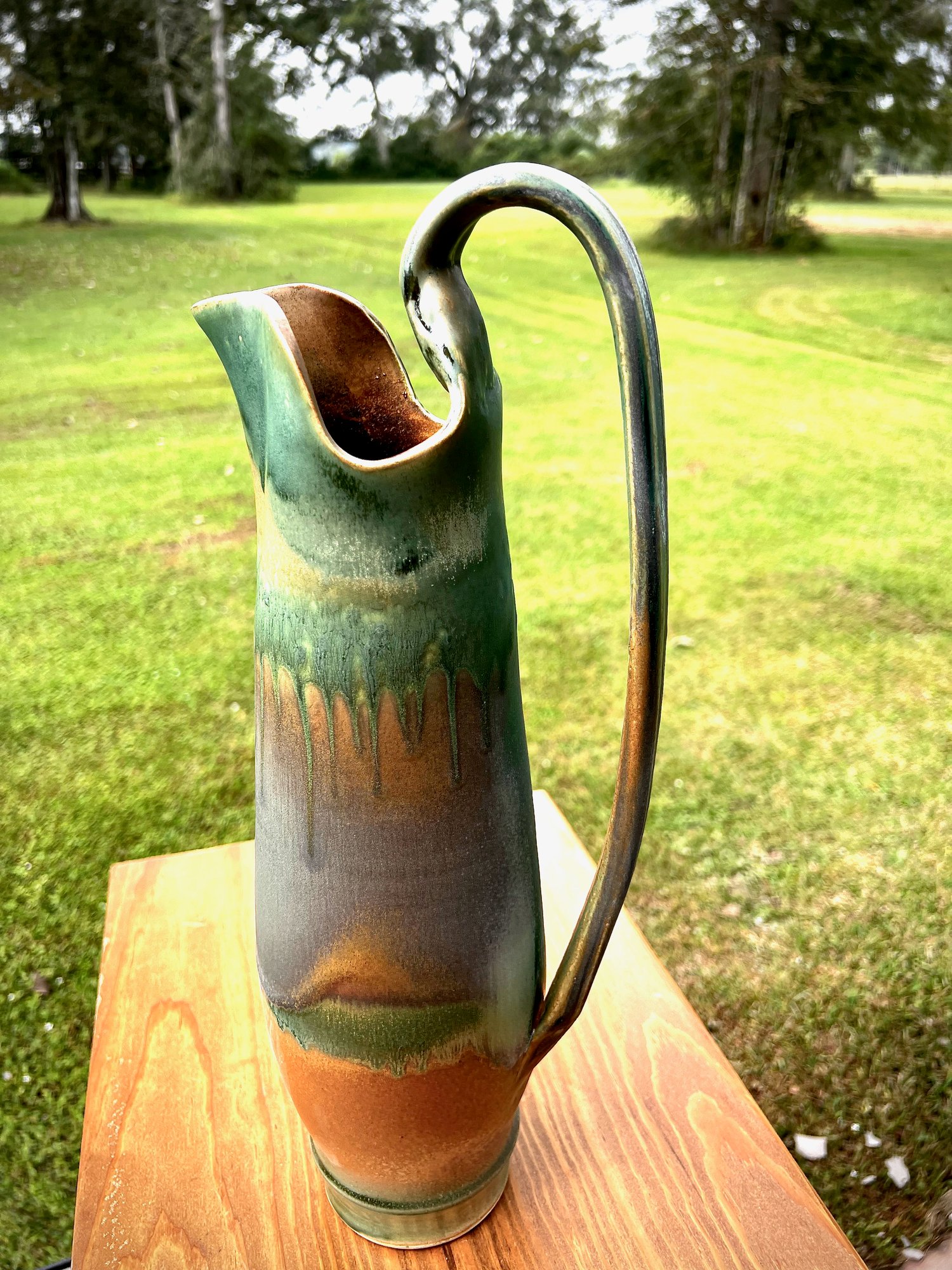 Image of Loop Handled Tall pitcher #3 (SHW)