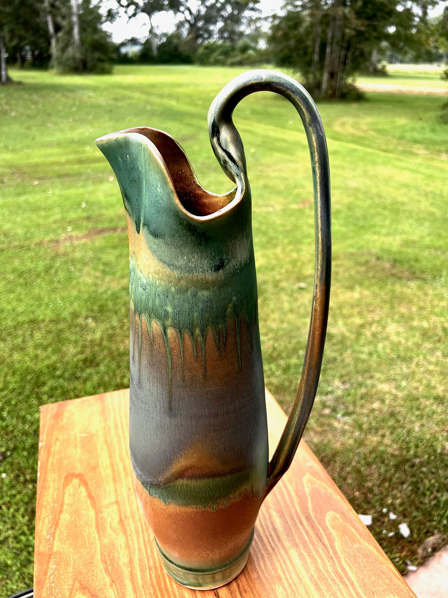 Image of Loop Handled Tall pitcher #3 (SHW)